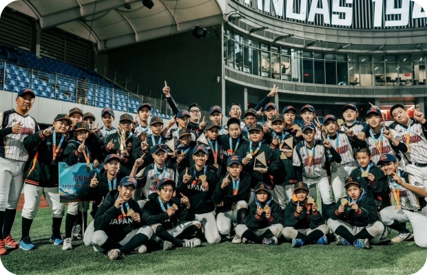 社会人野球チームへの
帯同