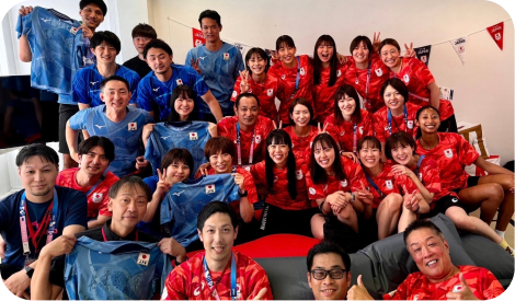 他にも多くのアスリートを支えています