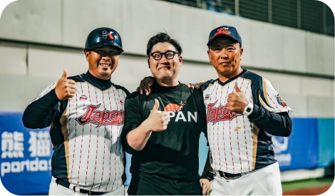 他にも多くのアスリートを支えています